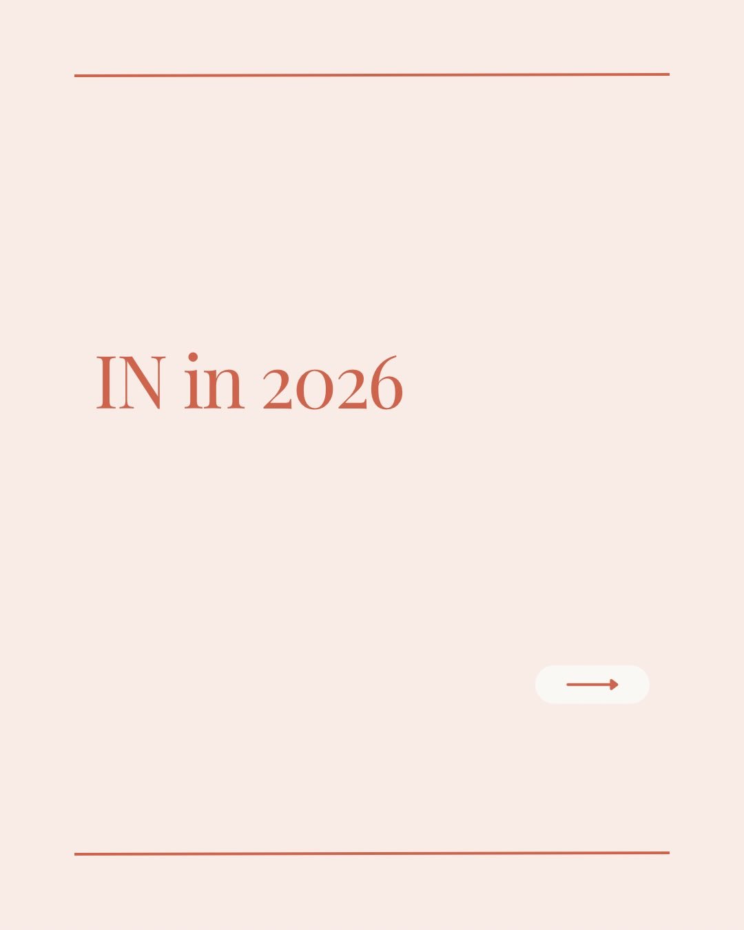 hello, 2026!! This time of year doesn&rsquo;t have to be the time that you change everything about yourself or try to totally rebrand, but it can be sooo refreshing to take stock &amp; set good intentions for this fresh start of a year. Cheers!