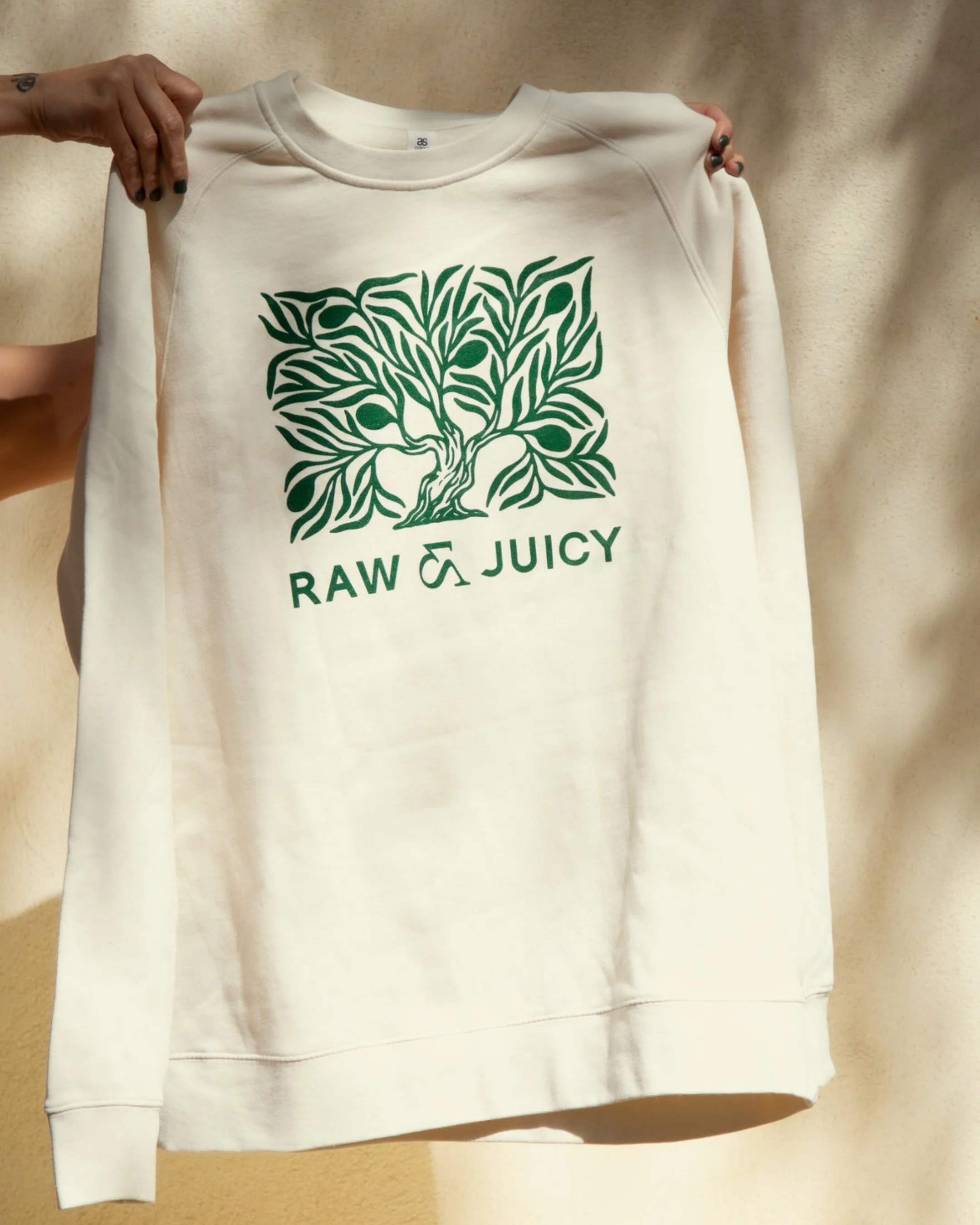 RawAndJuicyShop-AdultOliveTree-Sweatshirt-Ecru.jpg