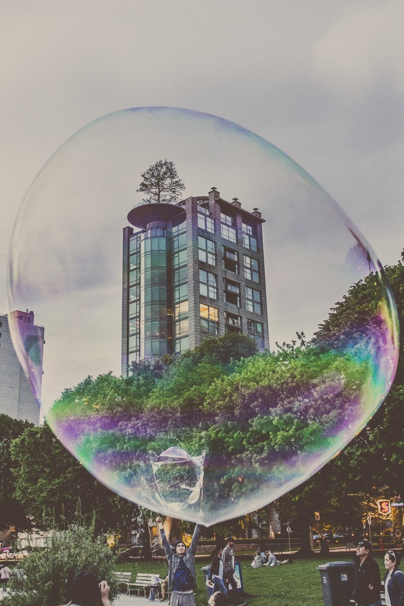 The Bubbleman of Vancouver