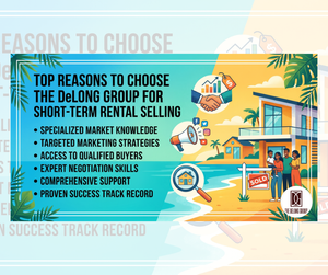 Top Reasons to Choose The DeLong Group for Short-Term Rental Selling 