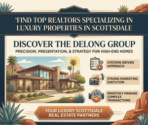 Find top realtors specializing in luxury properties in Scottsdale