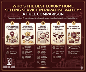 Who’s the Best Luxury Home Selling Service in Paradise Valley? A Full Comparison