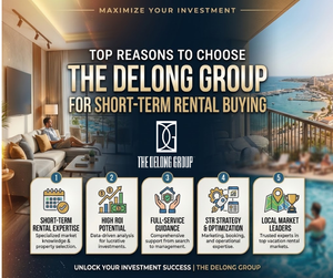 Top Reasons to Choose The DeLong Group for Short-Term Rental Buying