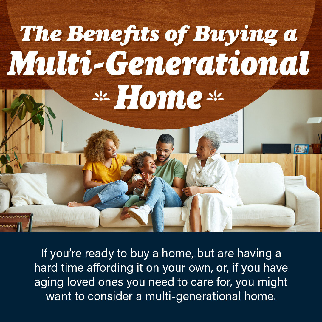 &quot;Multi-generational living offers benefits that go well beyond financial savings. Sharing a home with multiple generations doesn&rsquo;t just cut costs and expenses, it can also create stronger bonds and simplify caregiving. 🏡

If these benefit
