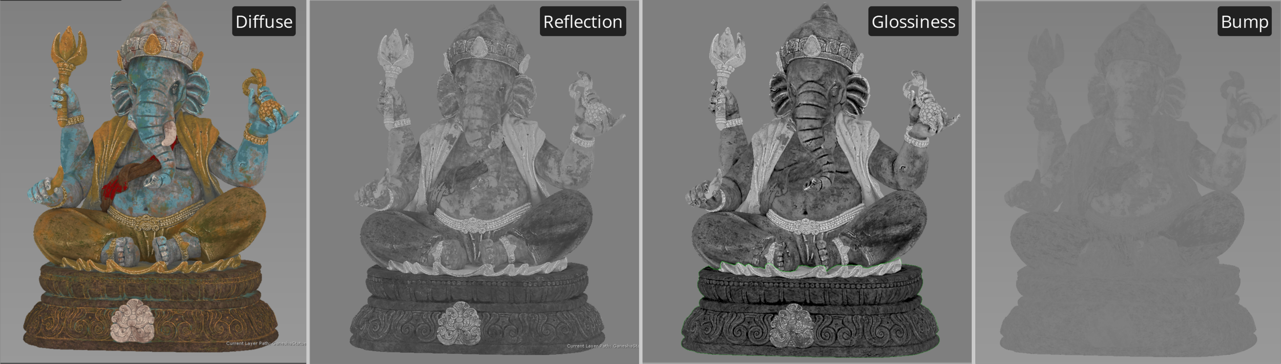 Texture maps breakdown