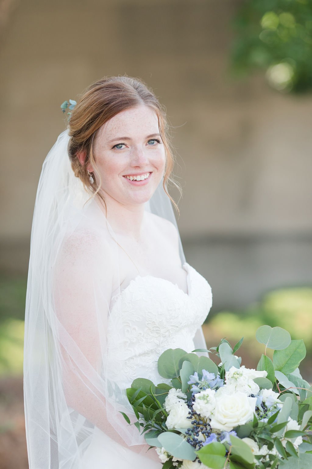 Bridal Portraits — White Carpet Bride