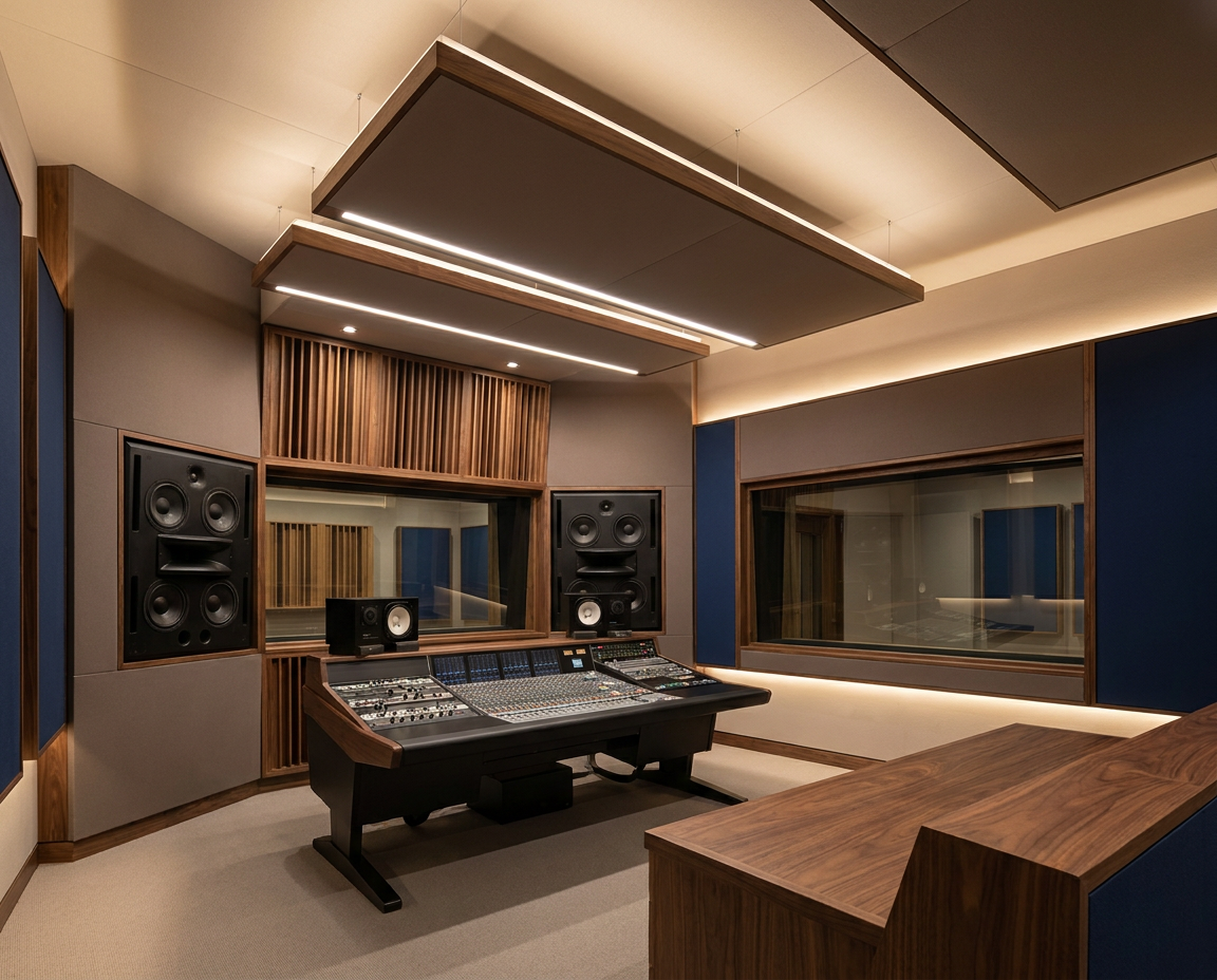 Kako projektirati profesionalni tonski studio?