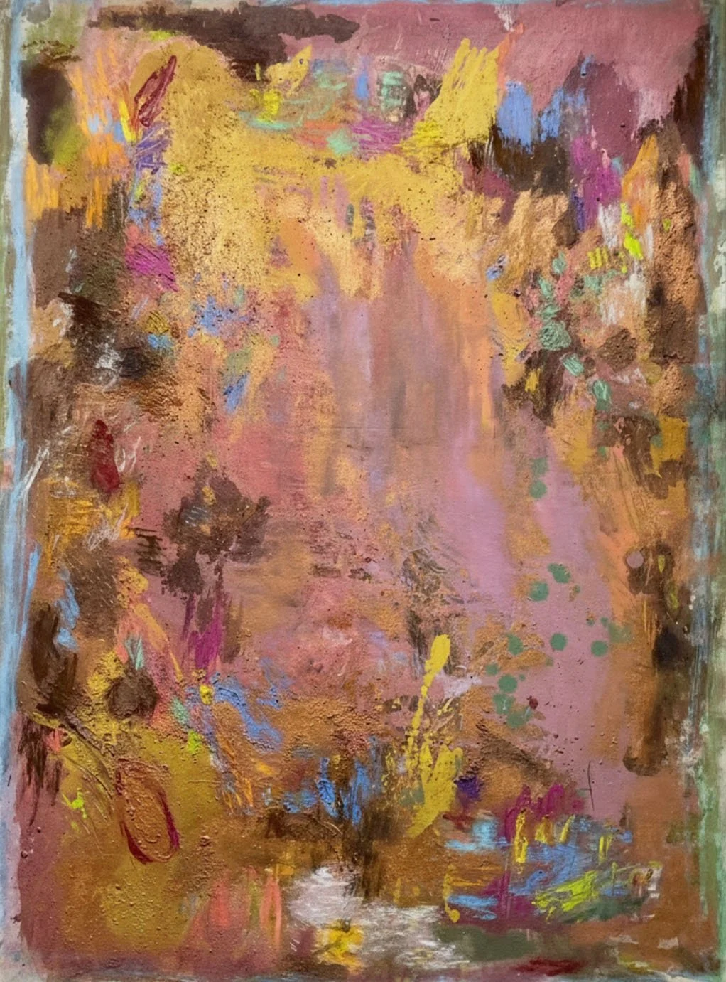 Cosmic Land | 100cm x 120 cm | Mixed media on Canvas £1,800
