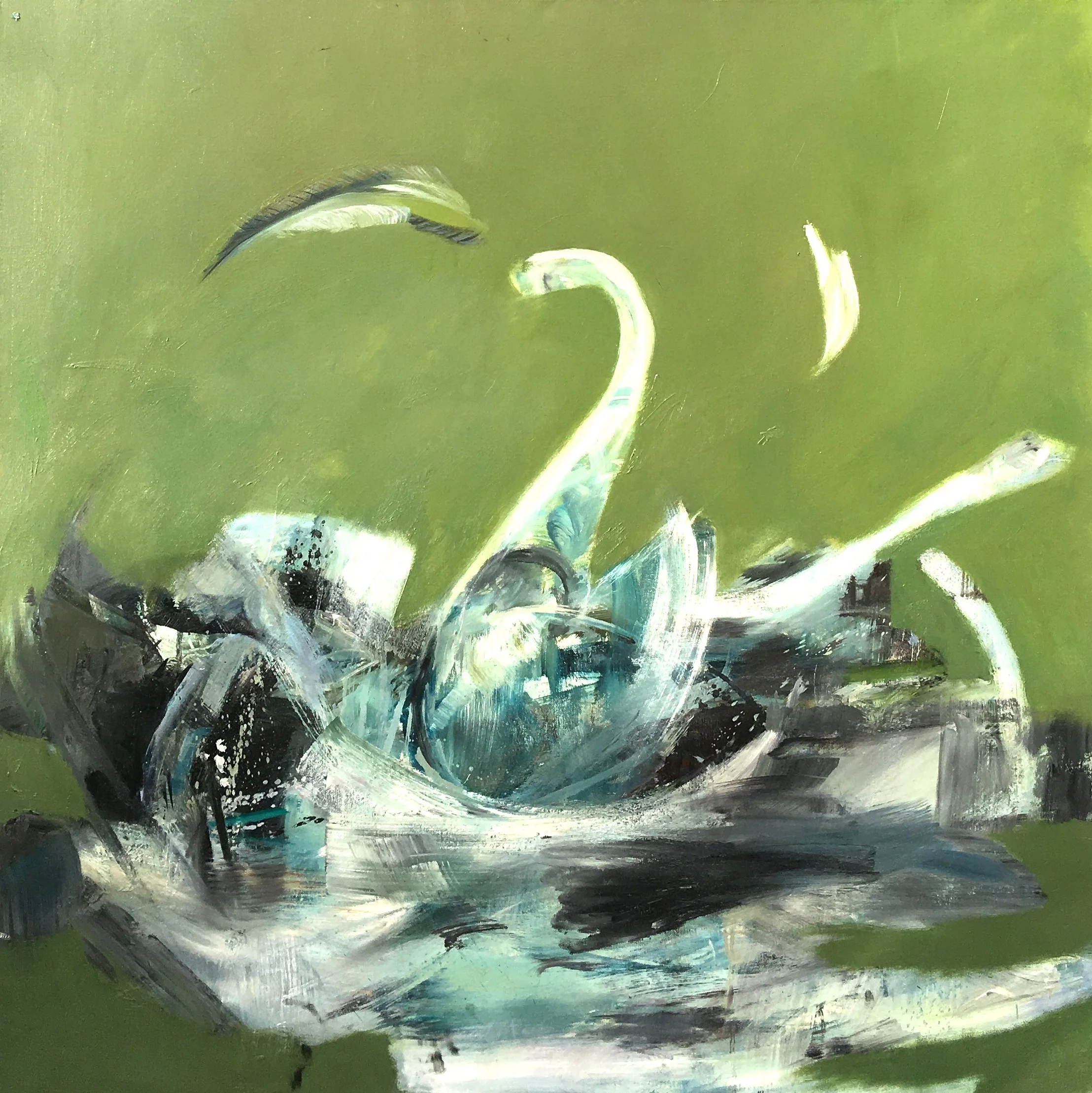 Swan Card (Pack of 10)