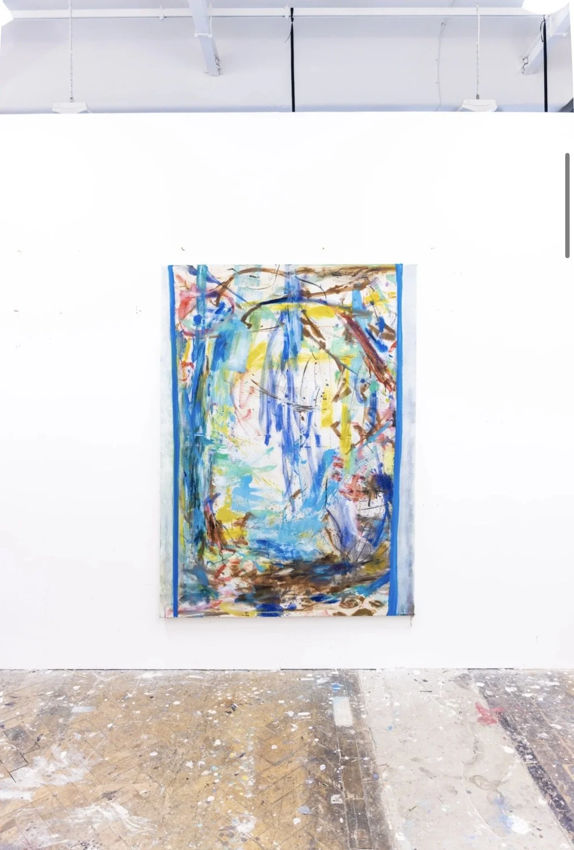Dress for the Job that you want | 130 x 180 cm | Mixed Media on Canvas - Availalbe on Auc Art