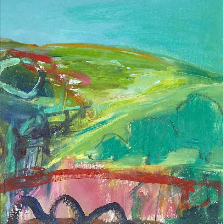 🔴 Charlie Spring Hills. Oil on Canvas. 30 x 30 cm. £800