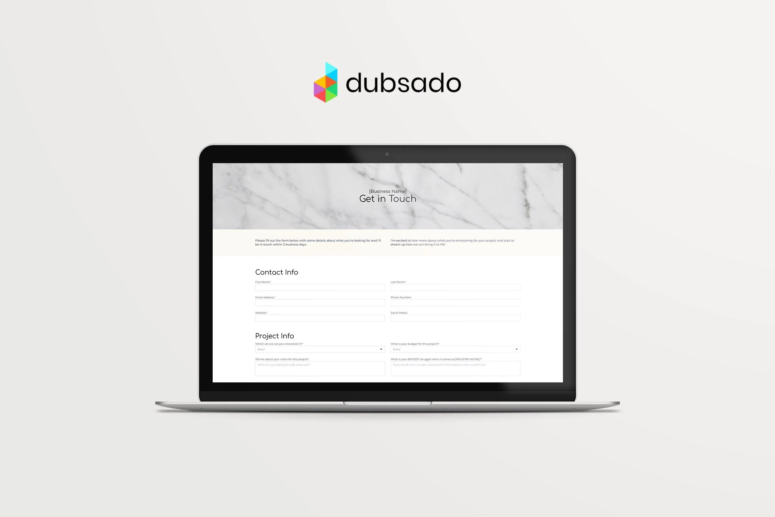 Client Onboarding PDF Canva Template: Bright Collection — Creative ...