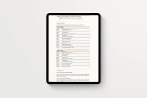 Client Onboarding Form Google Doc Template: Neutral Collection