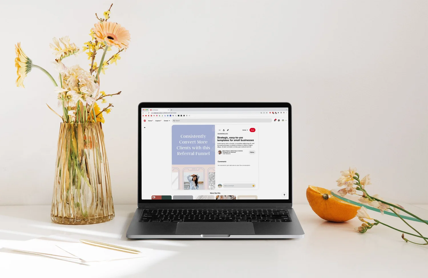 Geometric Lead Marketing Canva Template Bundle Soft Collection