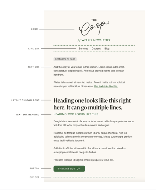 Flodesk Email Examples Flodesk for Beginners: How to Set Up Your Account and Design Branded ...