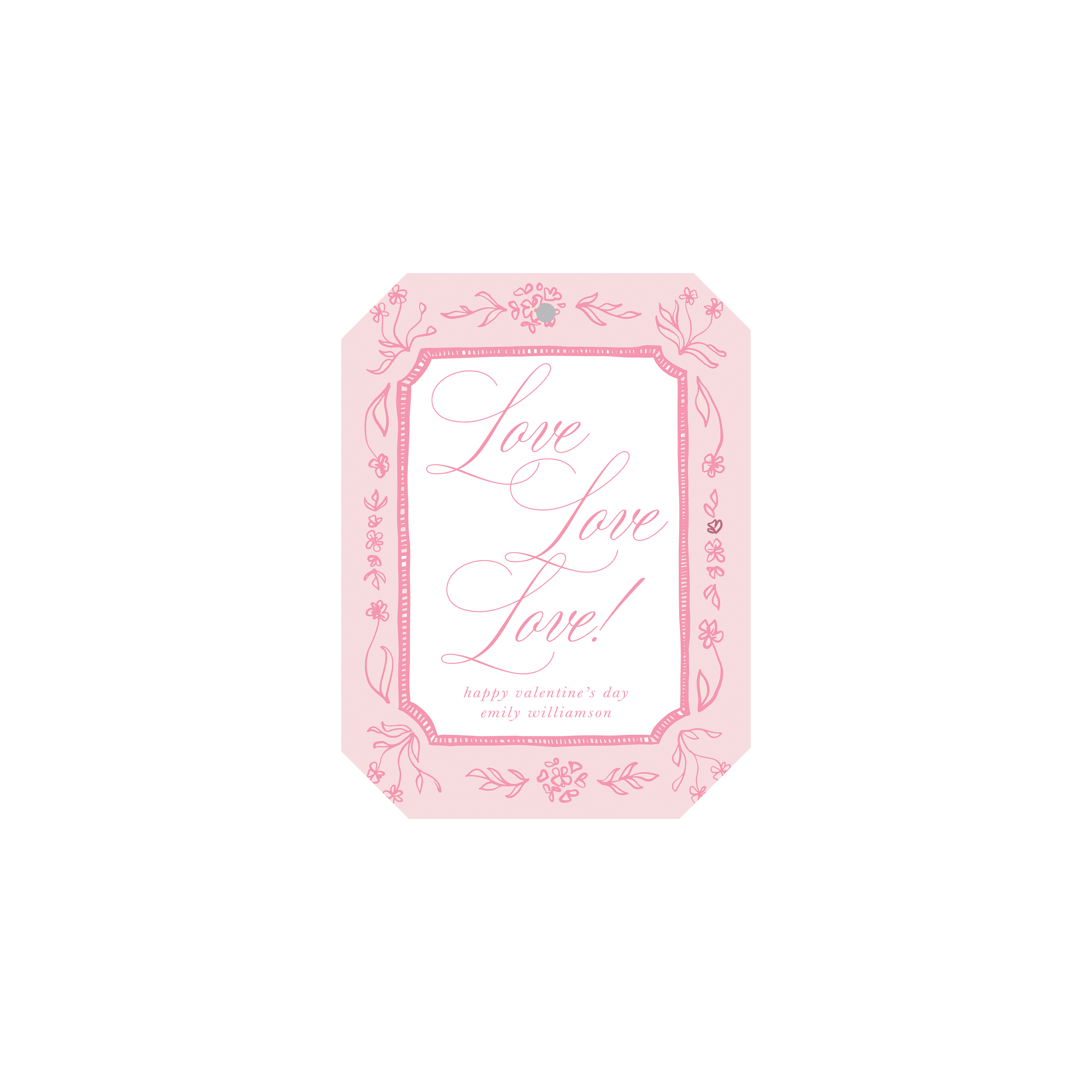 L-O-V-E Gift Tag