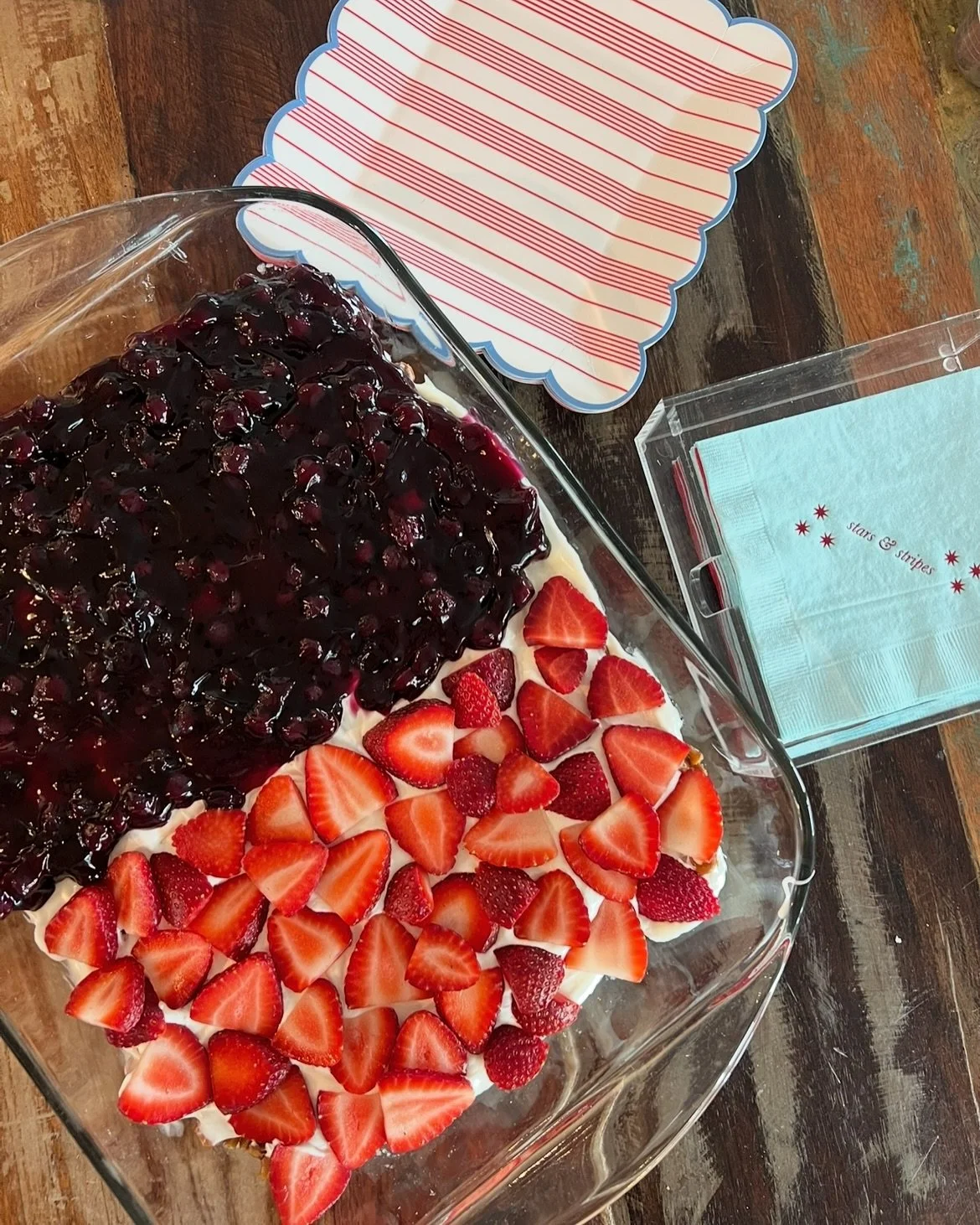 Mama Wyatt said I can share the perfect FOJ recipe with y&rsquo;all (you can thank us later) ❣️🇺🇸 

She may or may not have been pot-luck famous for this one, folks!