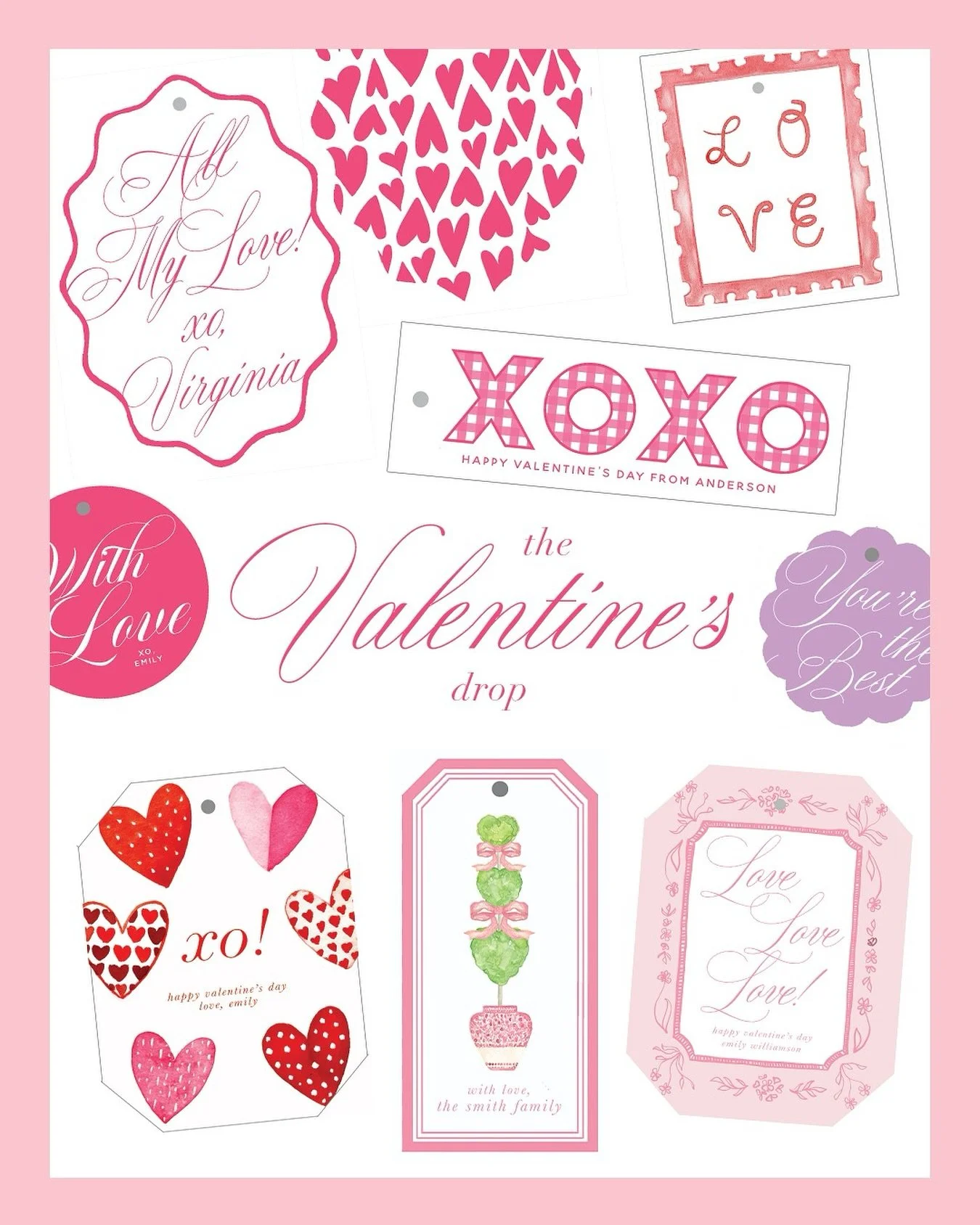XO! Valentine&rsquo;s mini drop is live on the site ❣️

Maybe we should all start exchanging Valentine&rsquo;s like we&rsquo;re in elementary school again?! 💌

I&rsquo;m so so excited to get back to my roots of pretty paper goods to elevate your eve