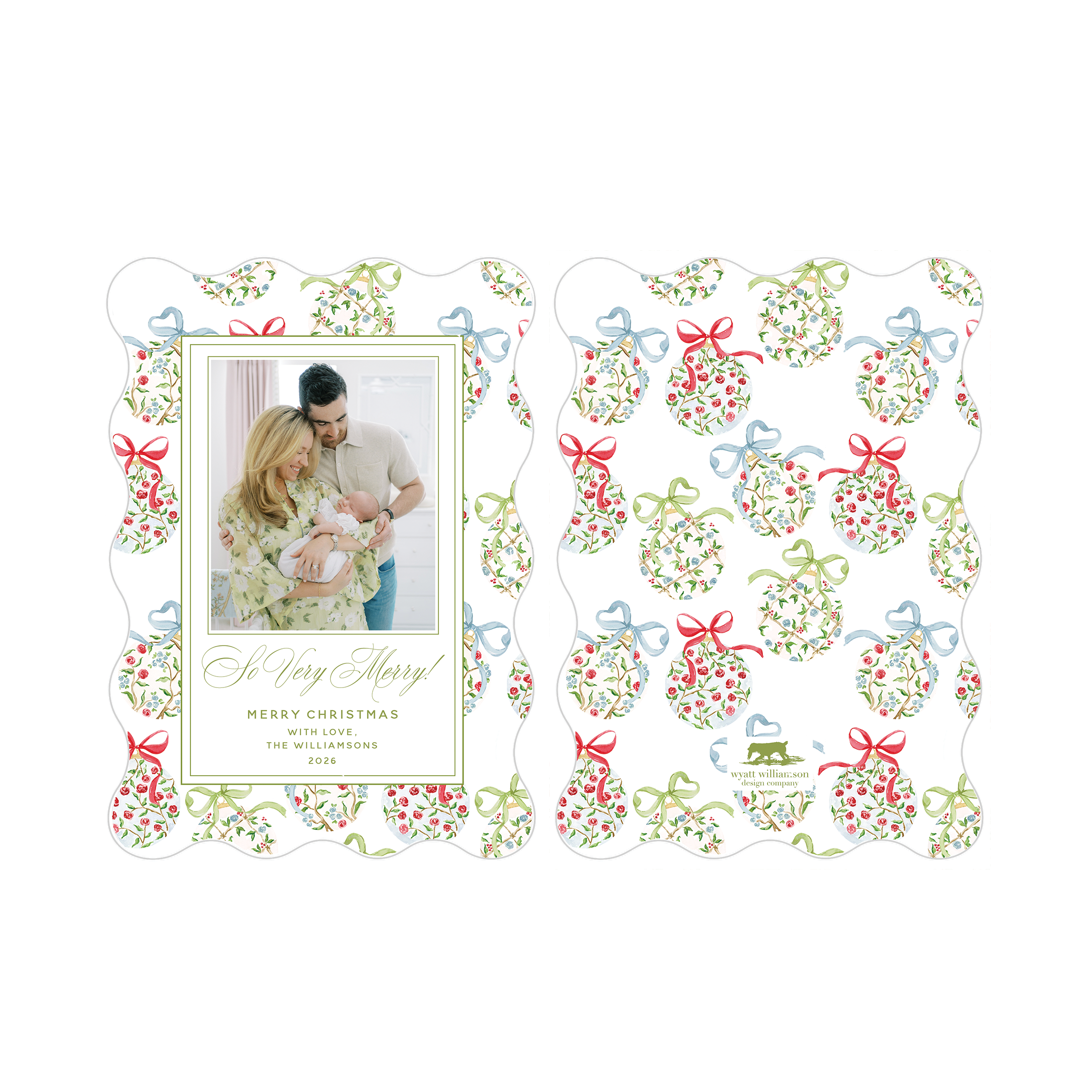 Watercolor Ornaments