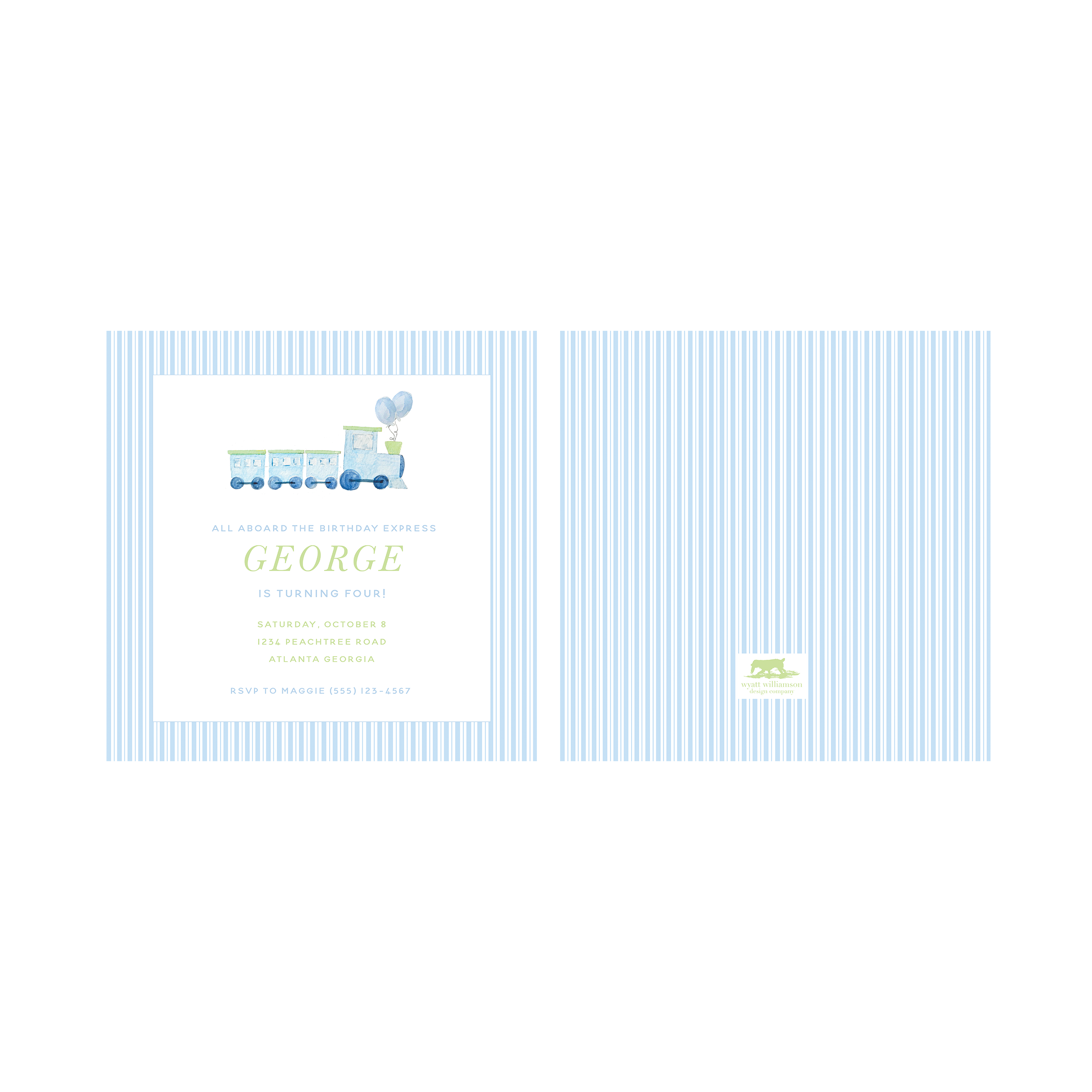 Birthday Express Invitation