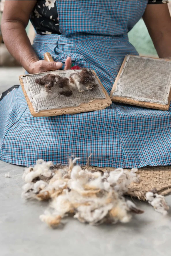 Carding Wool Morgan Ione Yeager.jpg