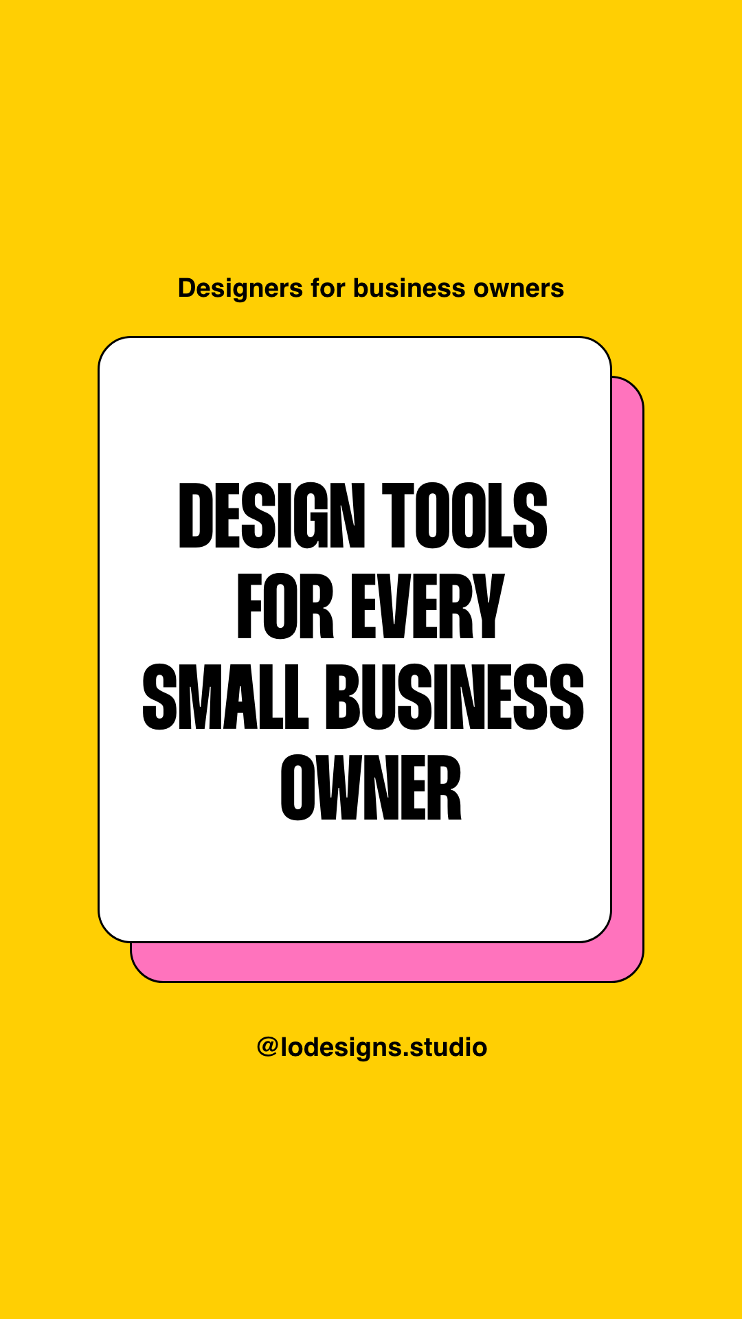 Design tools that are essential for small business owners