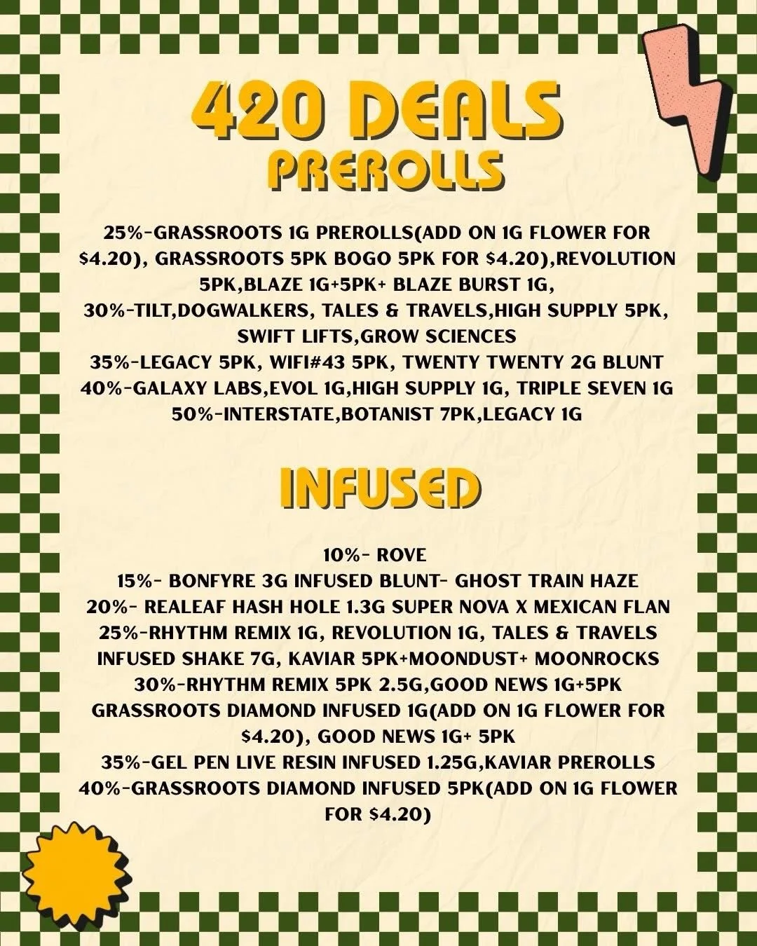 4/20 Preroll Deals 