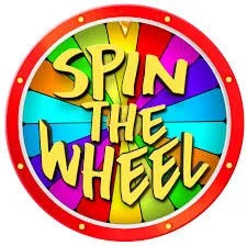 Spin the wheel for a chance to win all kinds of exciting prizes! 