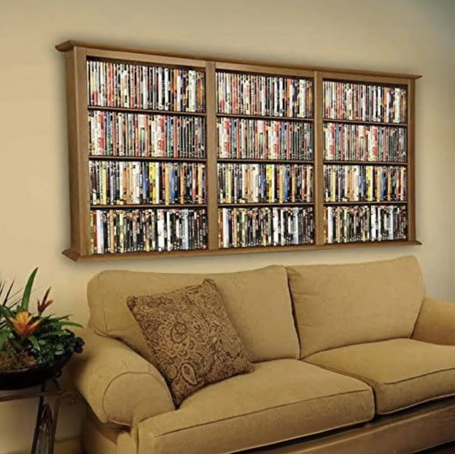 Venture Horizon Wall Mounted Media Storage - Triple — Venture Horizon
