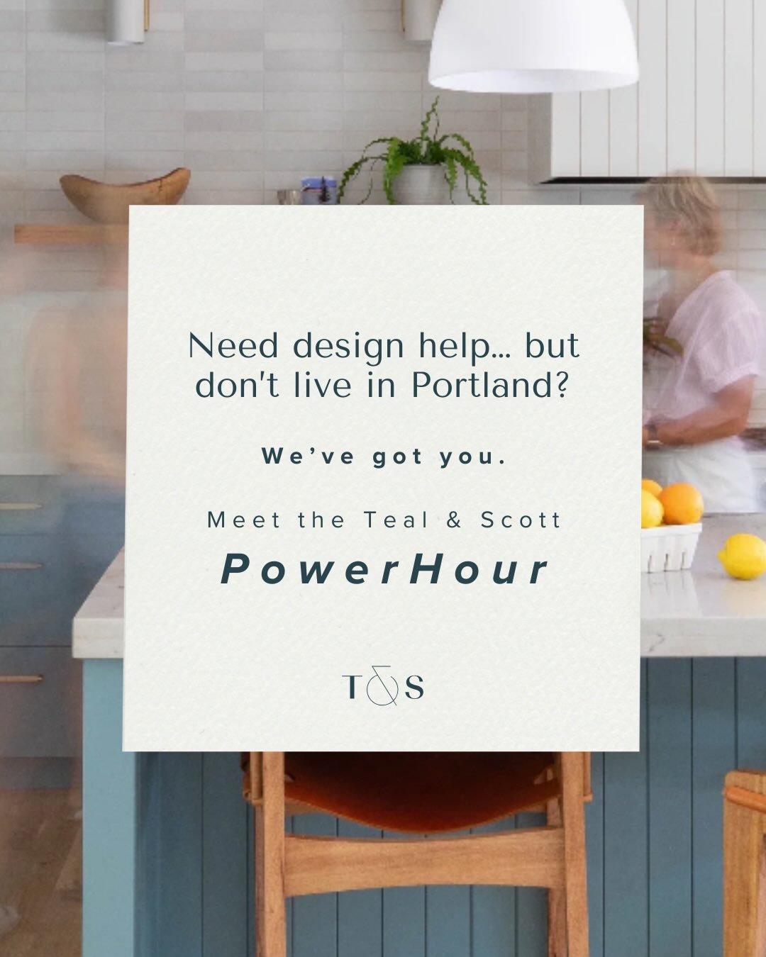 Need design help but don&rsquo;t live in Portland? We&rsquo;ve got you ✨

Our PowerHour is a one-on-one design session where we tackle your biggest space challenges and give you a clear, actionable plan, all in just 60 minutes. Layout issues, flow pr