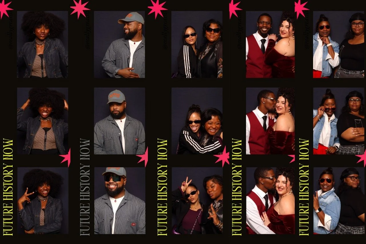 When the event is this iconic, the photos speak for themselves. 🖤 Shoutout to @wearemortar for having our photo booth! #FutureHistoryNow #Cincycandid