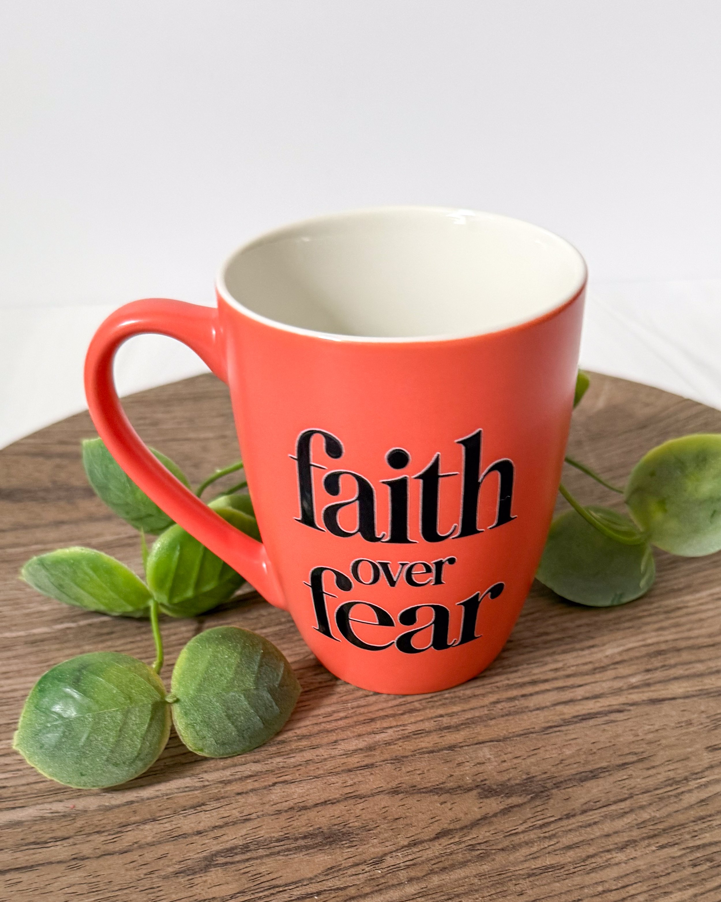 Ceramic Coffee Mug (Orange)