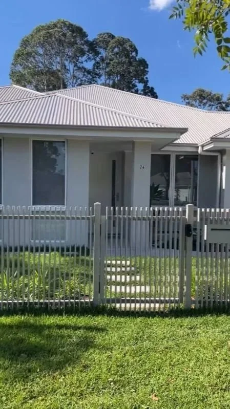 Full landscaping for the new house and a granny flat completed in Wattle Grove