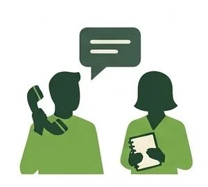 Initial conversation between the client and Hexa Landscaping