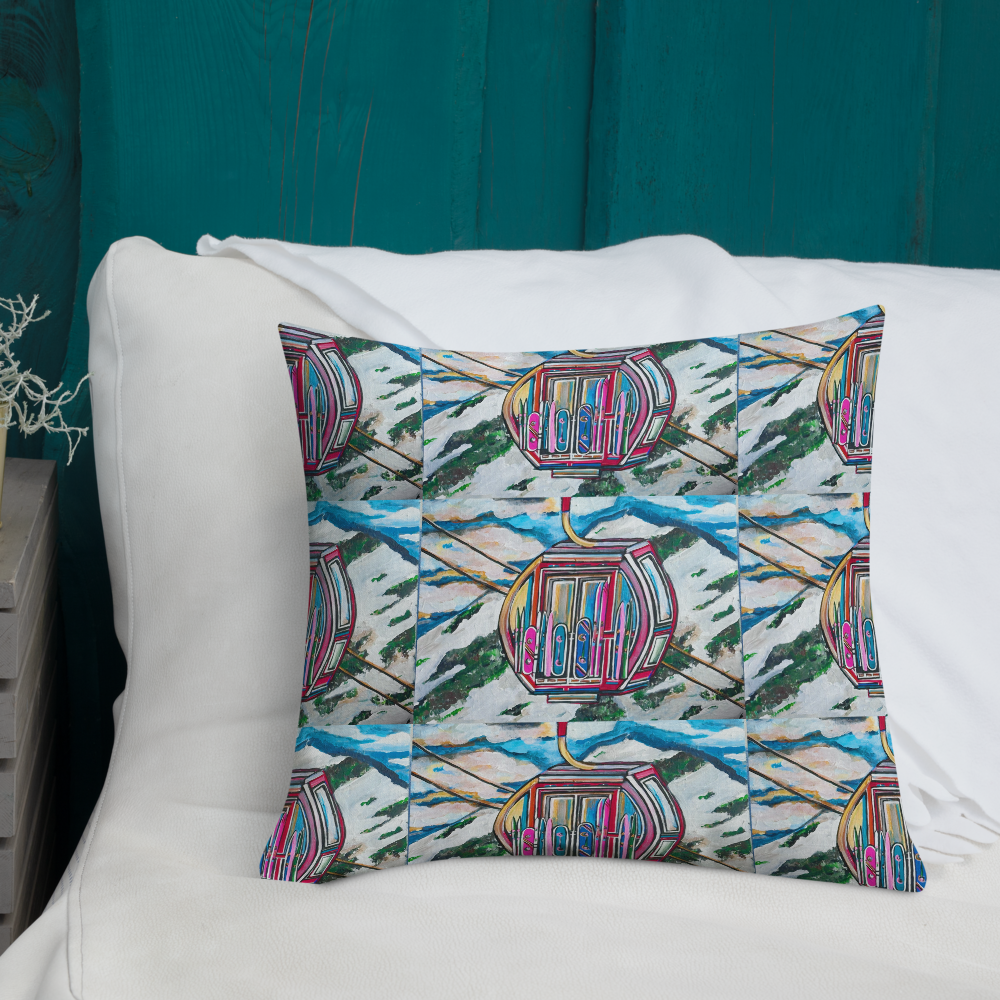 Gondola Ride Premium Pillow