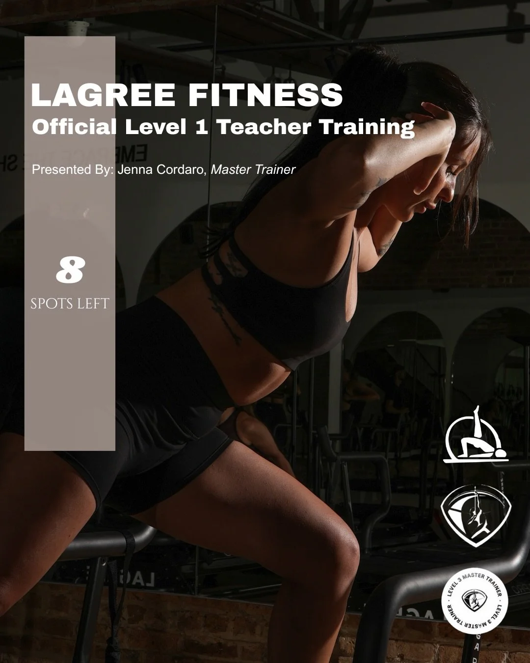 Open enrollment is now live!

If becoming a Lagree instructor in 2026 has been on your radar, this is your opportunity.

Sculpted by Lagree is hosting an Official Level 1 Lagree Teacher Training this February, led by Master Trainer and anatomy expert