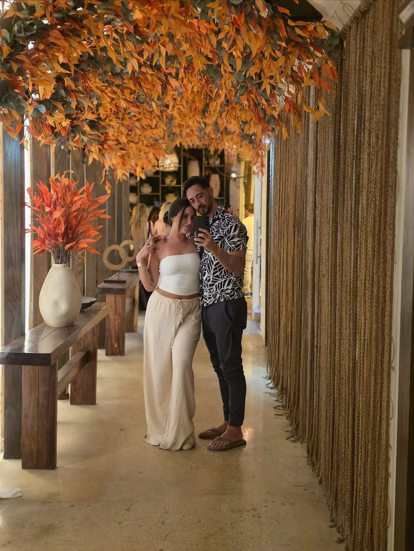 Went to Tulum, ended up in Greece ;) swipe to see some smashing and fire