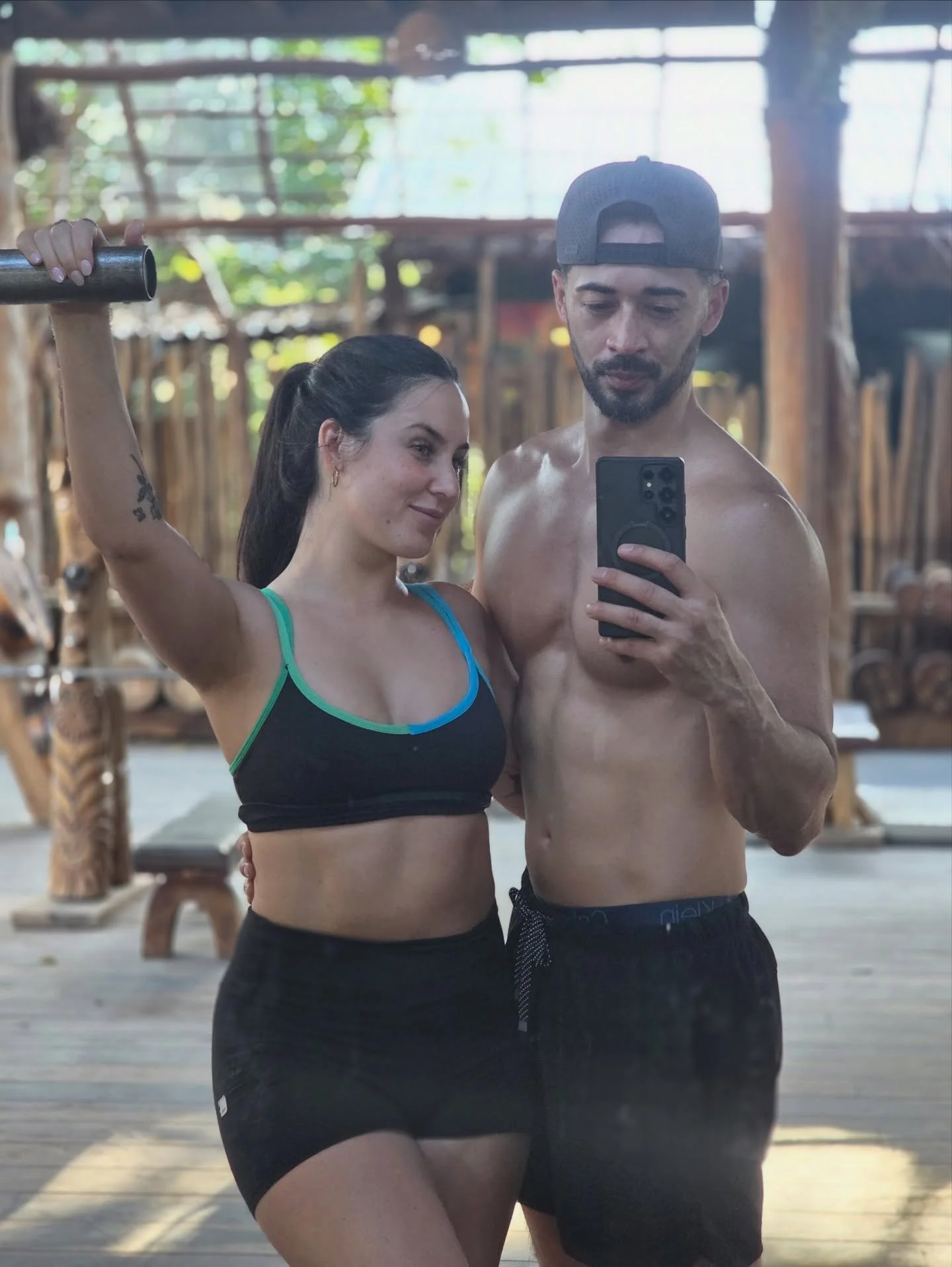 Hangin around with my monkey boi