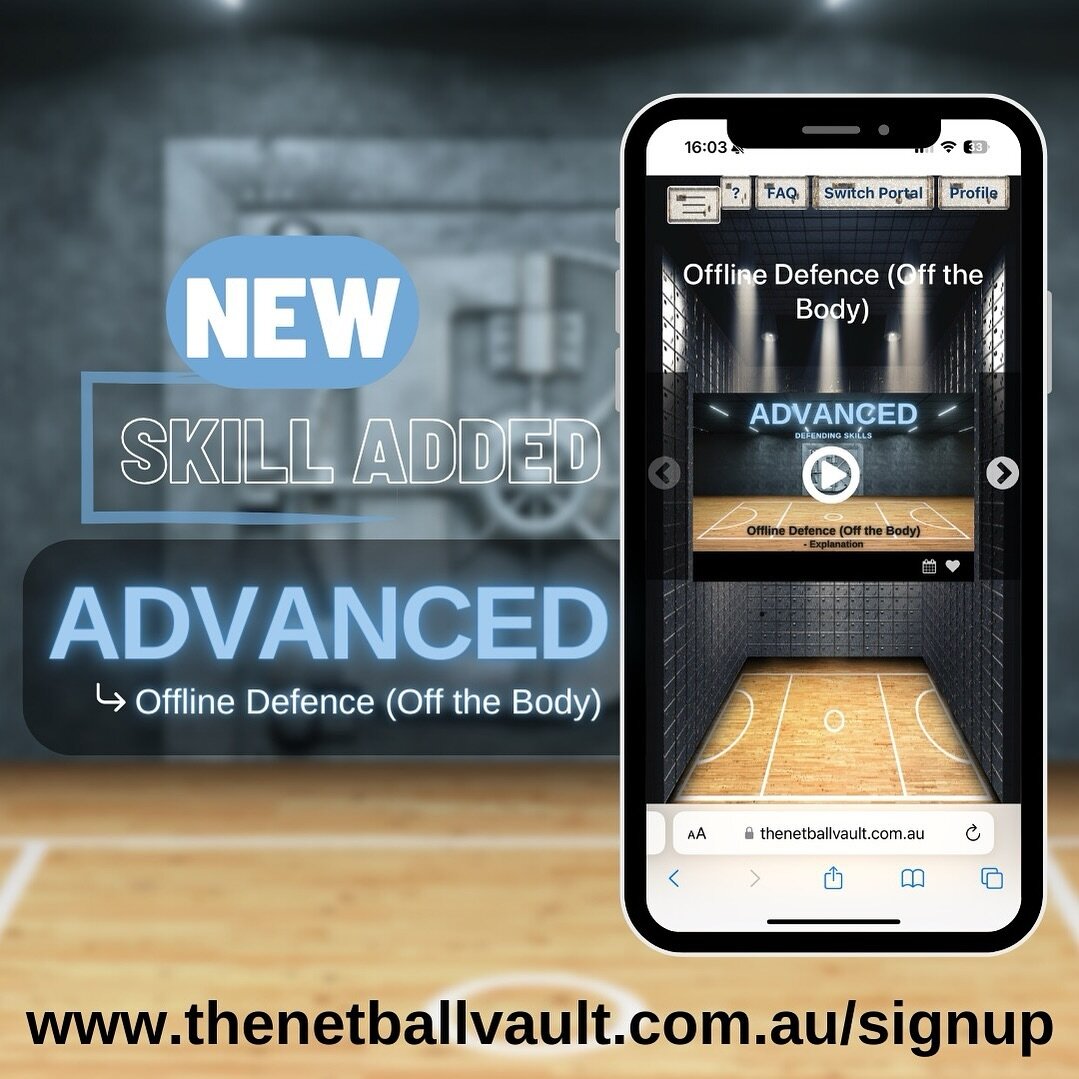 🏐🎥 NEW SKILL ADDED - COACHES VAULT 🎥🏐
.
ADVANCED - OFFLINE DEFENCE (Off the Body)
.
In this new skill release we have included the following video progression tutorials to help you break down how to set your defenders in an offline defence positi