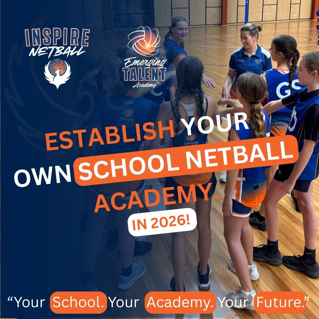 If starting a Netball Academy at your school sounds like something you’d like to do in 2026, NOW IS THE TIME! ✨🏐💯
More Info: https://www.inspirenetballgroup.com/school-academy-programs 
Register Here: https://go.inspirenetballgroup.com/widg