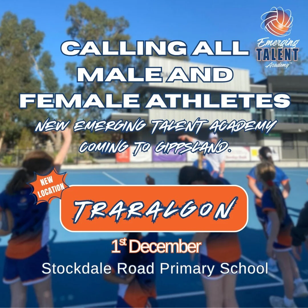 𝗚𝗜𝗣𝗣𝗦𝗟𝗔𝗡𝗗, we are coming!!!! Calling all 𝘔𝘈𝘓𝘌 and 𝘍𝘌𝘔𝘈𝘓𝘌 Athletes!

We are bringing our Emerging Talent Academy to the 𝗚𝗶𝗽𝗽𝘀𝗹𝗮𝗻𝗱 region and will be partnering with Stockdale Road Primary School in 𝗧𝗥𝗔𝗥𝗔𝗟𝗚𝗢𝗡❗

𝗦𝗲