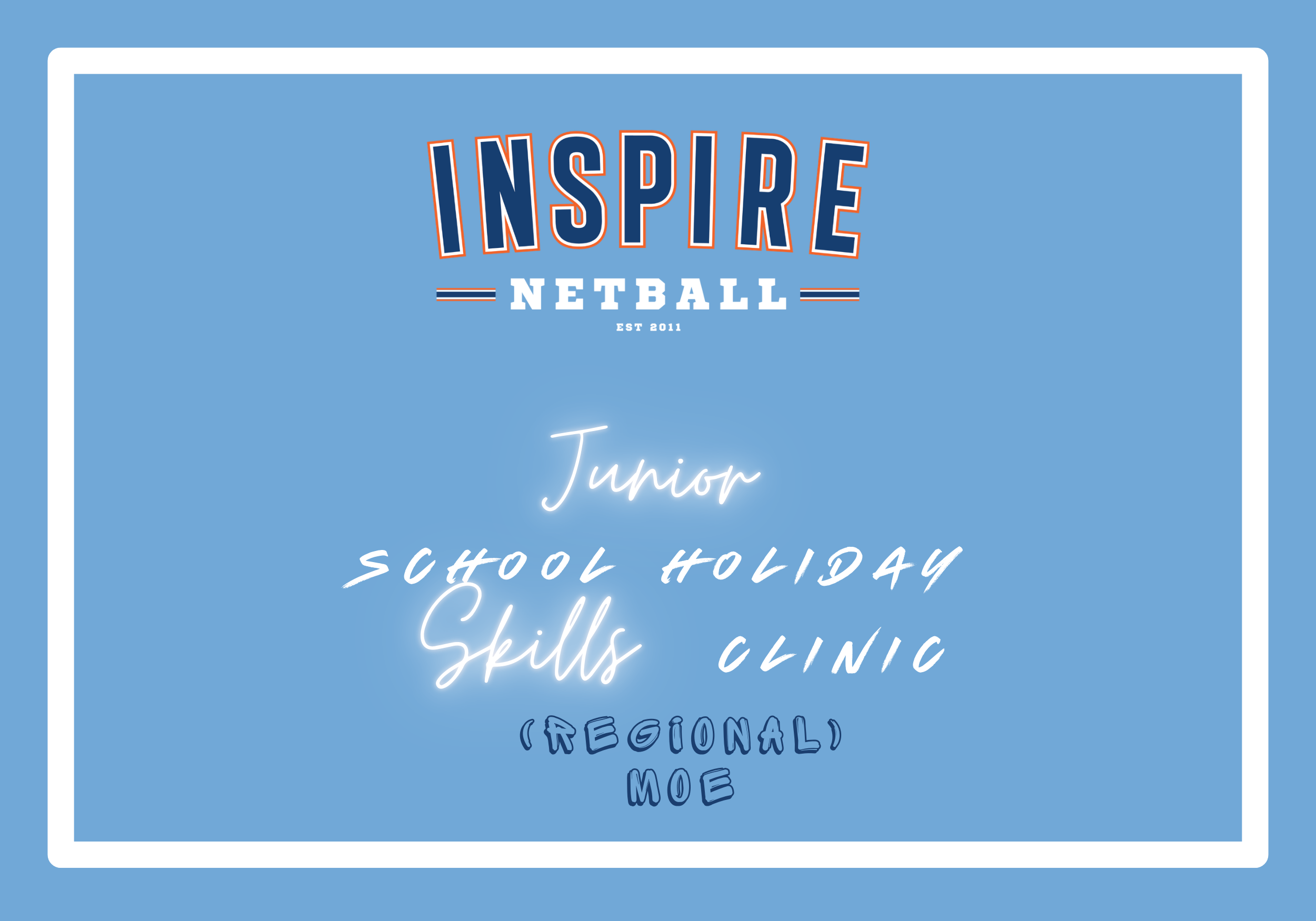 Junior School Holiday Skills Clinic - VIC (Regional - MOE)