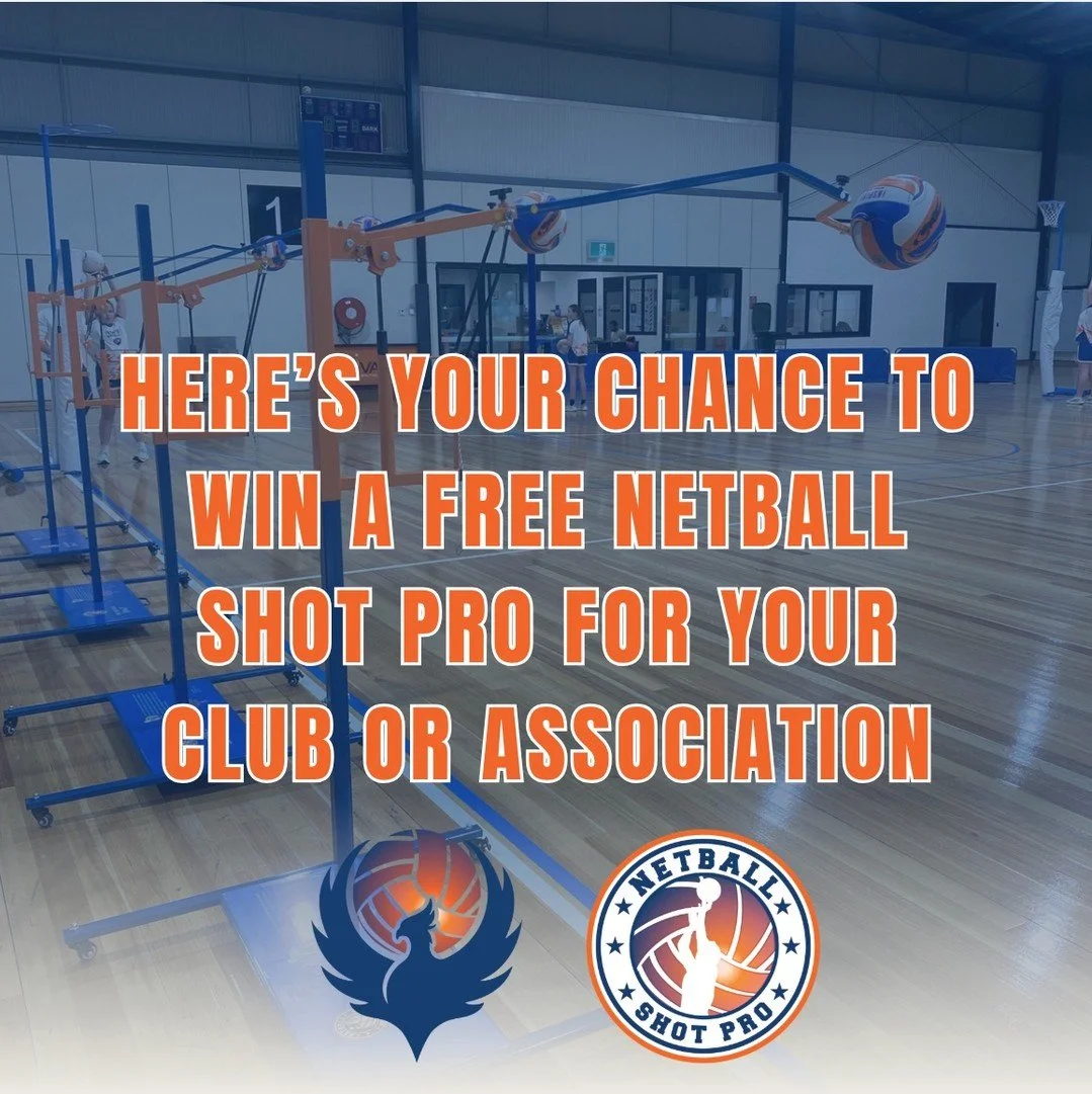 🚨 CALLING ALL CLUBS &amp; ASSOCIATION 🚨

🏐 𝗪𝗜𝗡 𝗮 𝗡𝗲𝘁𝗯𝗮𝗹𝗹 𝗦𝗵𝗼𝘁 𝗣𝗿𝗼 𝗠𝗮𝗰𝗵𝗶𝗻𝗲
Host a Netball Shot Pro clinic and go in the draw to win your very own machine!
𝘝𝘐𝘊 𝘰𝘯𝘭𝘺. 𝘛&amp;𝘊𝘴 𝘢𝘱𝘱𝘭𝘺.

📚 𝗙𝗥𝗘𝗘 𝗖𝗼𝗮𝗰𝗵𝗶𝗻