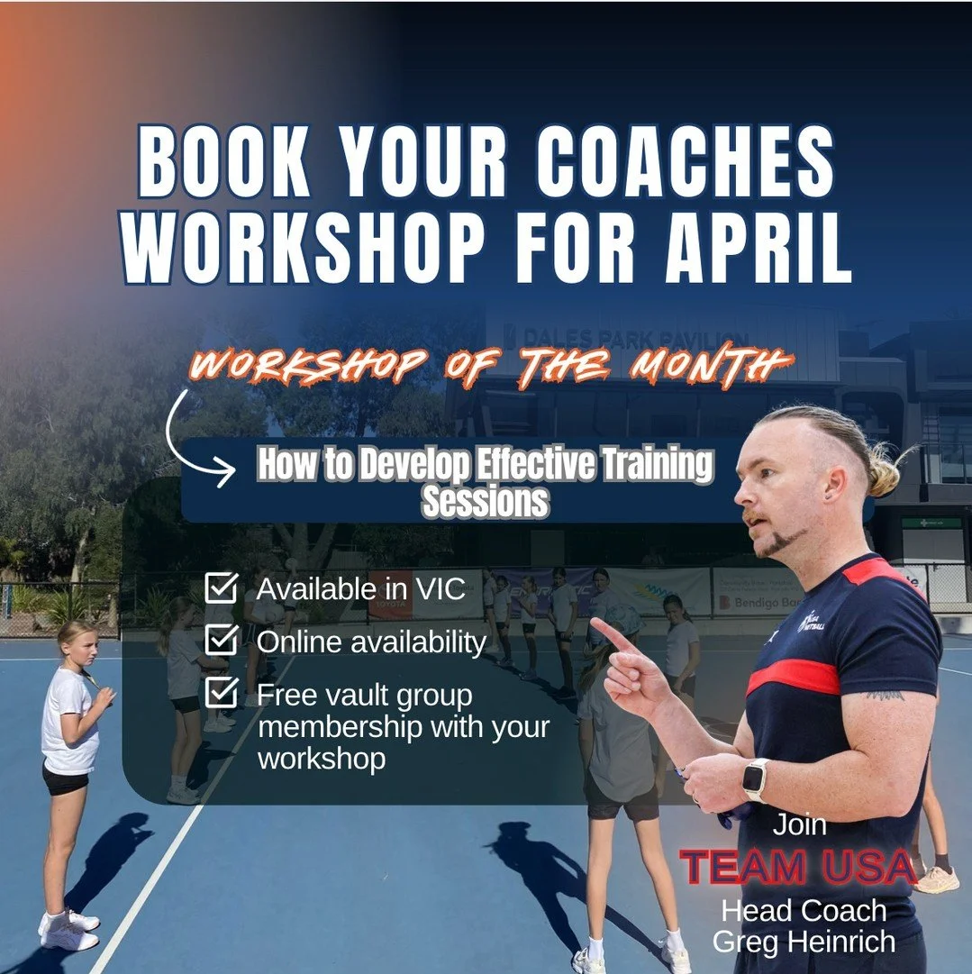 𝘾𝙖𝙡𝙡𝙞𝙣𝙜 𝙖𝙡𝙡 𝘾𝙡𝙪𝙗𝙨 𝙖𝙣𝙙 𝘼𝙨𝙨𝙤𝙘𝙞𝙖𝙩𝙞𝙤𝙣𝙨 🏐✨

𝗪𝗼𝗿𝗸𝘀𝗵𝗼𝗽 𝗼𝗳 𝘁𝗵𝗲 𝗠𝗼𝗻𝘁𝗵 : 𝗛𝗼𝘄 𝘁𝗼 𝗱𝗲𝘃𝗲𝗹𝗼𝗽 𝗲𝗳𝗳𝗲𝗰𝘁𝗶𝘃𝗲 𝘁𝗿𝗮𝗶𝗻𝗶𝗻𝗴 𝘀𝗲𝘀𝘀𝗶𝗼𝗻𝘀 💫

Book for 𝗔𝗽𝗿𝗶𝗹 and join Greg, 𝗵𝗲𝗮𝗱 𝗰𝗼𝗮𝗰𝗵