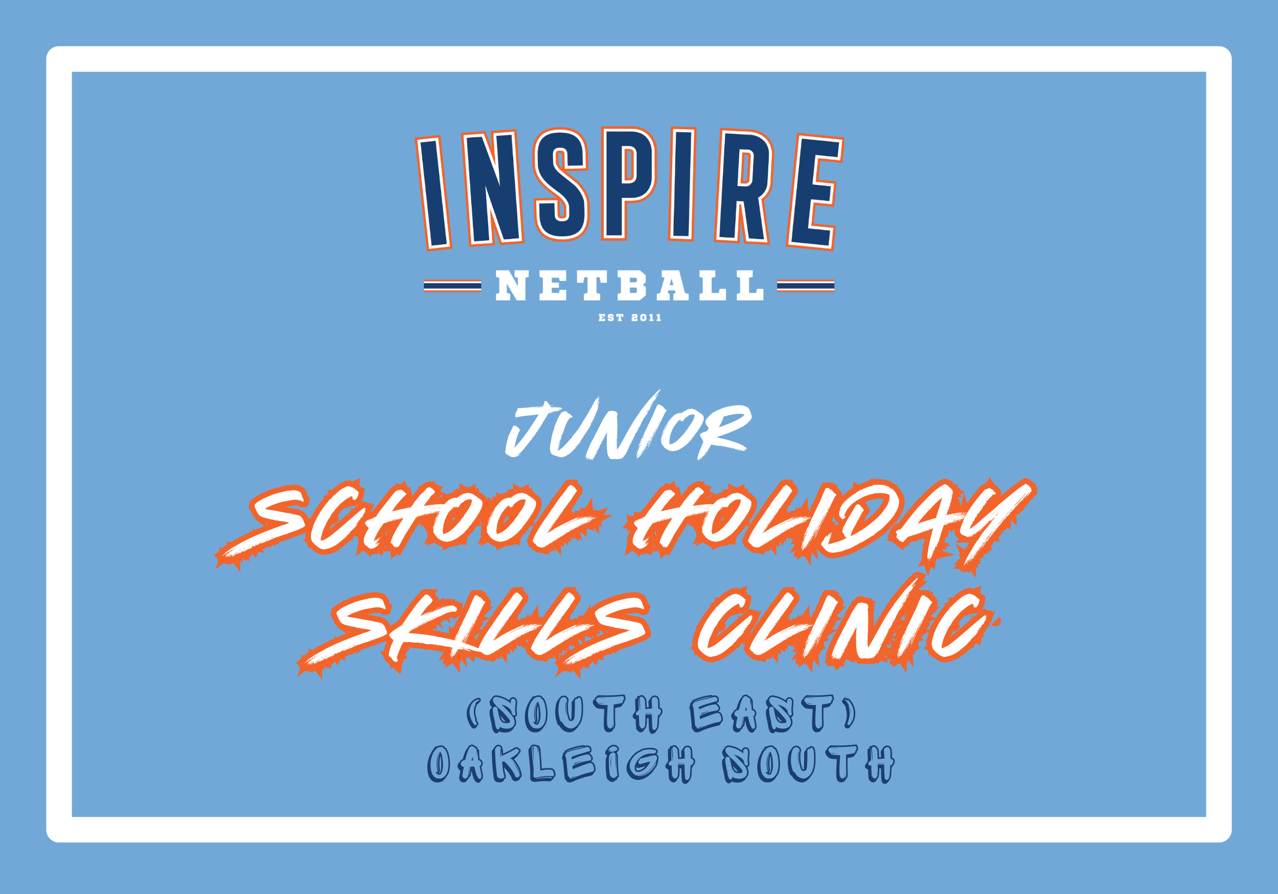 Junior School Holiday Skills Clinic - VIC (South)