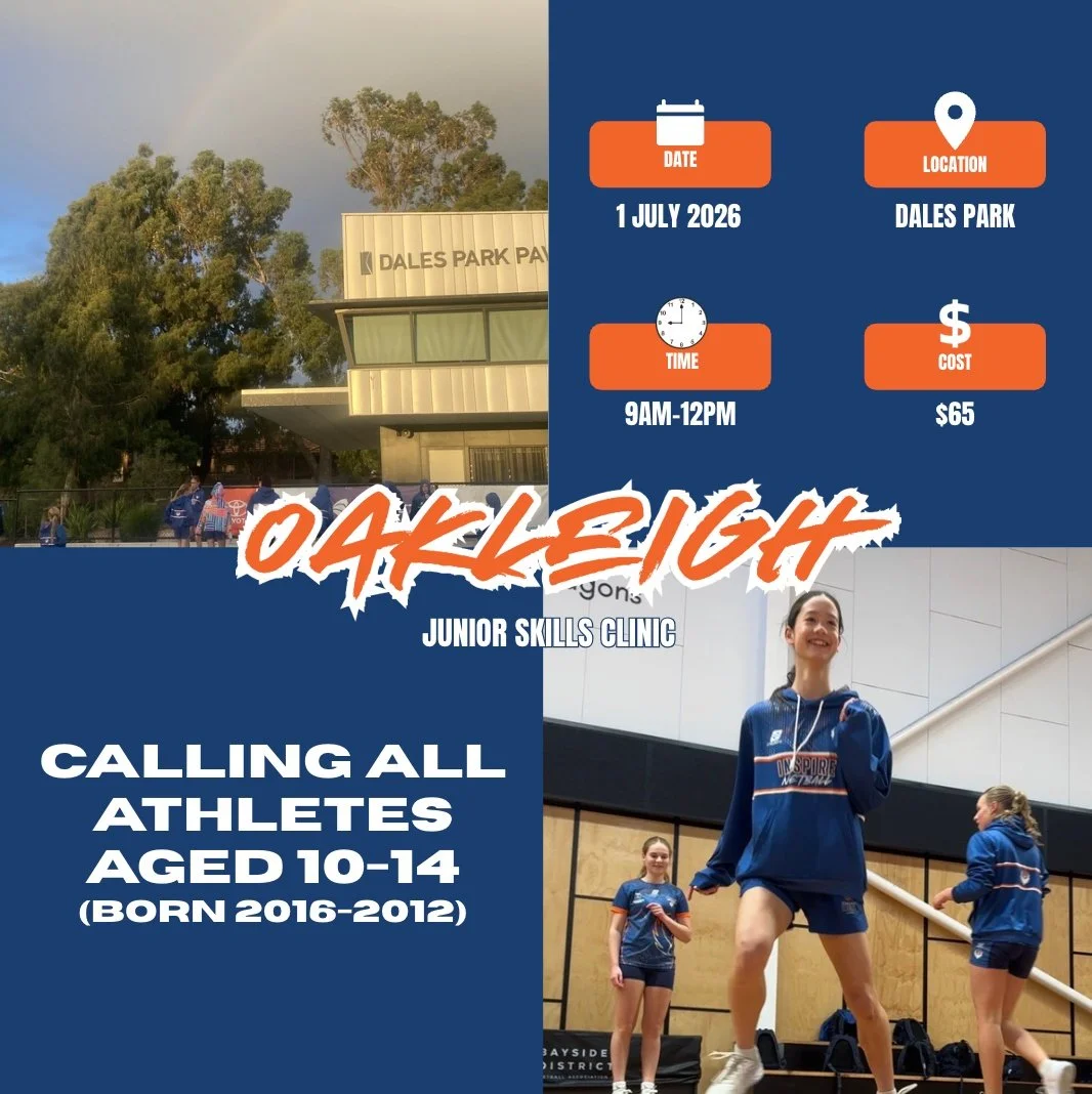 🏐 𝗝𝗼𝗶𝗻 𝘂𝘀 𝗳𝗼𝗿 𝗮 𝗷𝘂𝗻𝗶𝗼𝗿 𝘀𝗸𝗶𝗹𝗹𝘀 𝗰𝗹𝗶𝗻𝗶𝗰 𝘁𝗵𝗲𝘀𝗲 𝘀𝗰𝗵𝗼𝗼𝗹 𝗵𝗼𝗹𝗶𝗱𝗮𝘆𝘀 🌟

📅 1 July 2026
📍 Dales Park
⏰ 9:00am &ndash; 12:00pm
💰 $65

How to Register:
1. 🔗 Click the link in our bio
2. 🖱️ Select &ldquo;Book Up
