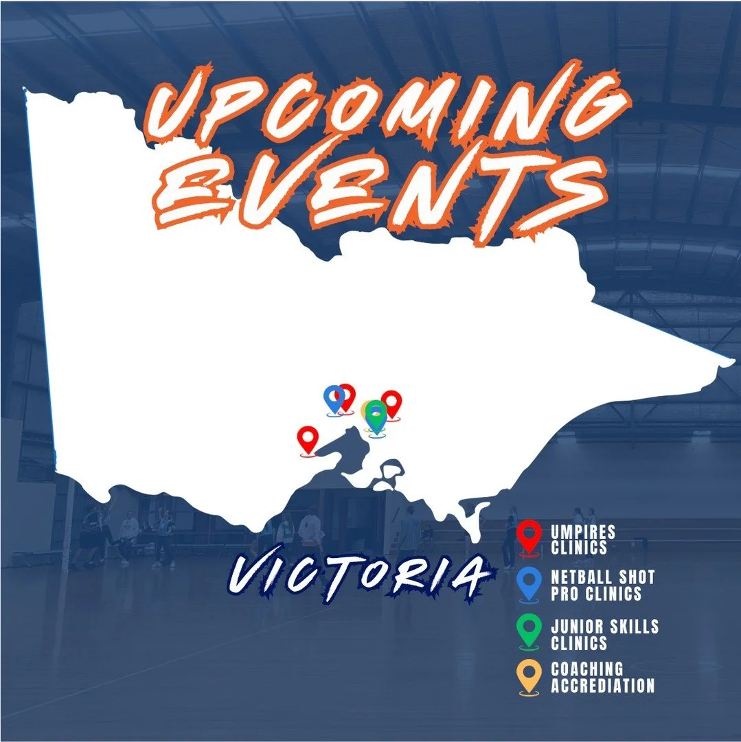 ✨🏐𝗦𝗖𝗛𝗢𝗢𝗟 𝗛𝗢𝗟𝗜𝗗𝗔𝗬 𝗘𝗩𝗘𝗡𝗧𝗦 𝗔𝗖𝗥𝗢𝗦𝗦 𝗩𝗜𝗖𝗧𝗢𝗥𝗜𝗔 🏐✨

𝗨𝗺𝗽𝗶𝗿𝗲𝘀 𝗖𝗹𝗶𝗻𝗶𝗰𝘀 👟
📍 Kilsyth &ndash; 1 July
📍 Glenroy &ndash; 3 July
📍 Geelong &ndash; 10 July

𝗖𝗼𝗮𝗰𝗵𝗲𝘀 𝗔𝗰𝗰𝗿𝗲𝗱𝗶𝘁𝗮𝘁𝗶𝗼𝗻 🏐
📍 Oakleigh S