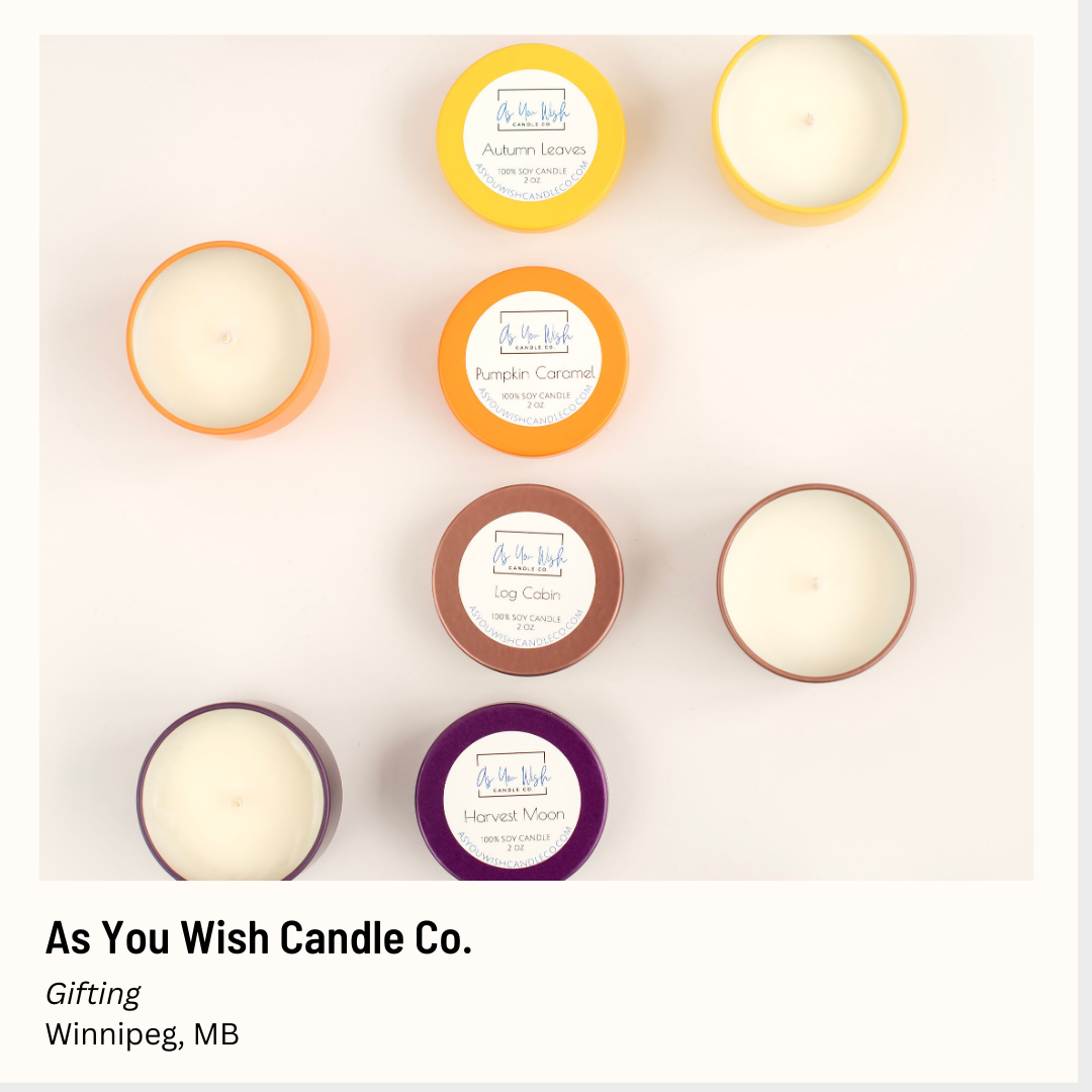 As You Wish Candle Co. - Winnipeg, MB