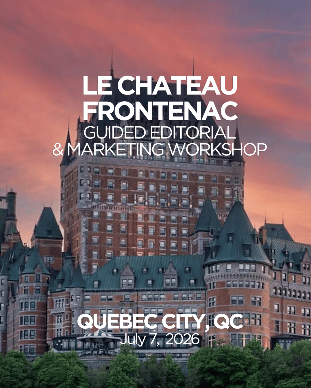 Quebec City, QC - Fairmont Le Chateau Frontenac
