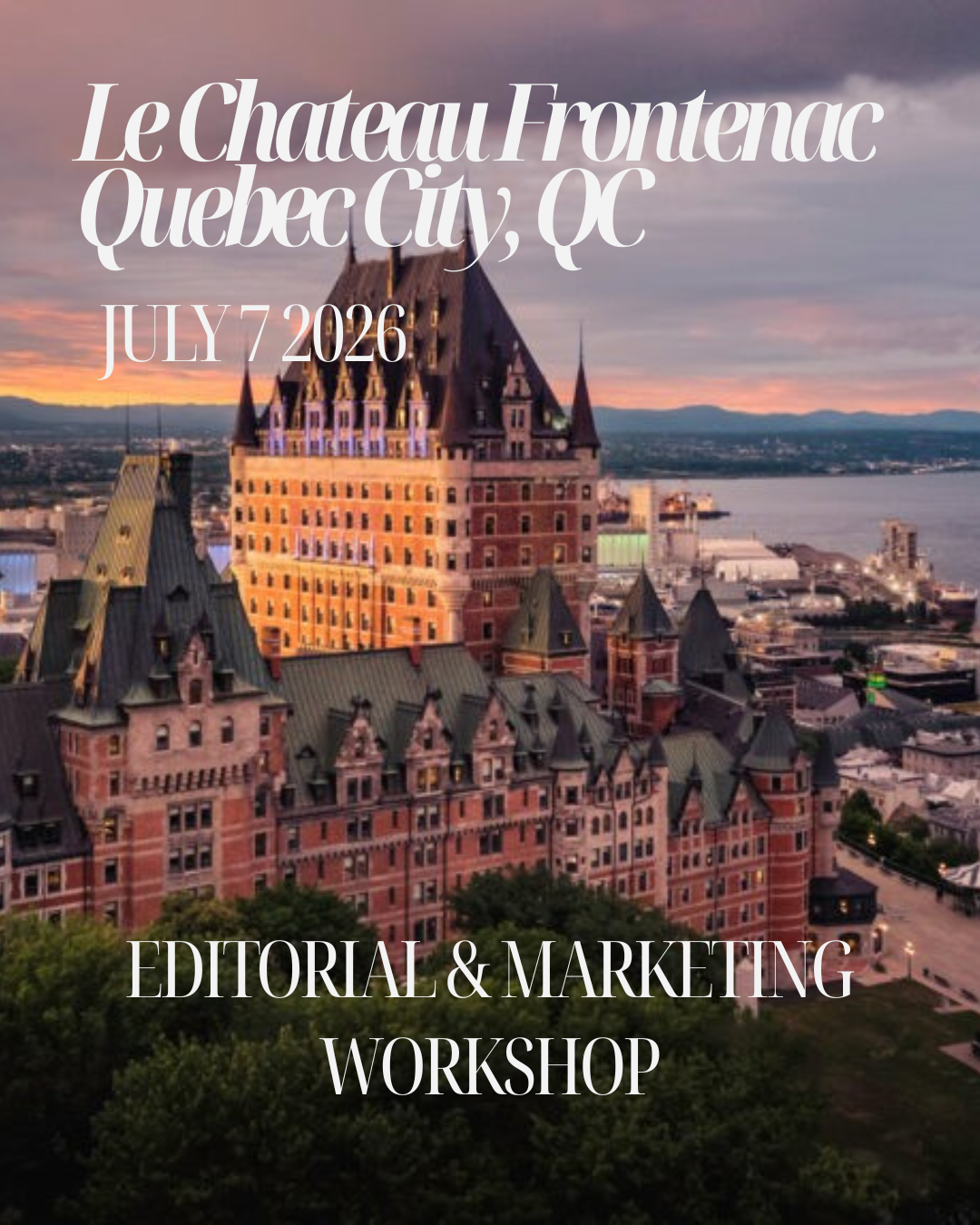 Quebec City, QC - Fairmont Le Chateau Frontenac